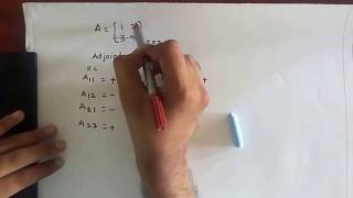 How to find Adjoint of 2 X 2 Matrix [upl. by Keeton113]