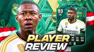 93 EVOLUTIONS quotPEPS LEGACYquot ALABA PLAYER REVIEW  FC 24 Ultimate Team [upl. by Nylrebma]