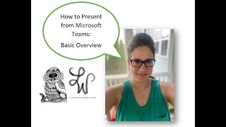 How to Do a Presentation from Microsoft Teams  Basic Overview [upl. by Burton]