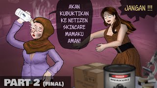 Bisnis Skincare Overclaim 2  Putriku jadi korban Merkucrit  Kartun Animasi Drama [upl. by Eslehc]