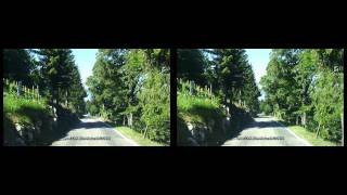 Switzerland 191 Camera on board 3D3D Le Chasseral BE Fujifilm Finepix Real 3D W3 [upl. by Droflim862]