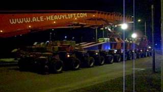 ALE heavy haulage transformer move [upl. by Eilyw]