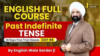 Past Indefinite Tense  English Grammar  English full course by English Wale Sardar ji  7 [upl. by Elison]