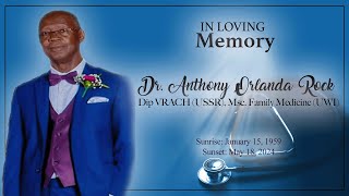 Celebrating the Life of Dr Anthony Orlanda Rock [upl. by Llevra]