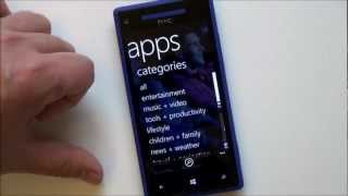 Windows Phone 8 Part 1  General Overview [upl. by Whitford]