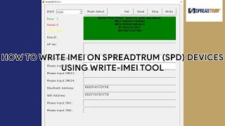 How To Write IMEI On Spreadtrum SPD Devices Using WriteIMEI Tool  romshillzz [upl. by Eilsil]