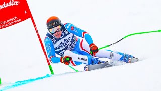 Nils ALLEGRE  Winner  Super G  GarmischPartenkirchen GER  2024 [upl. by Anirod]