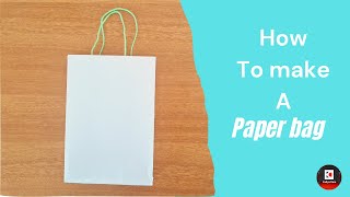 quotBag It Up DIY Paper Bag Tutorial 🛍✨quot Learn how to make ecofriendly paper bags in no time [upl. by Bonn]