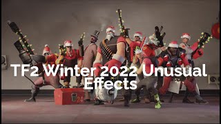 TF2 Smissmas Unusual Effects  2022 Winter [upl. by Nomzaj303]