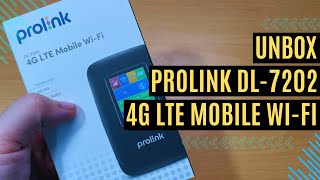 Unboxing ProLink DL7202 Your Portable 4G LTE WiFi Solution  MICHAEL XP [upl. by Bertsche]