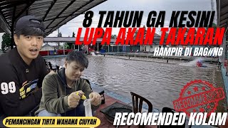 KITA BALAS  WR99 DIGEBUGIN SEKOLAM GADAPET IKAN BABON  HAMPIR DI BAGNG [upl. by Amarillas]