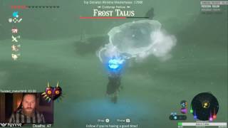 Zelda BotW Frost Talus Miniboss [upl. by Otrebogir79]