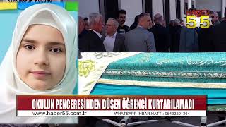 Samsun’da okulun penceresinden düşen 13 yaşındaki öğrenci hayatını kaybetti [upl. by Inaliel289]