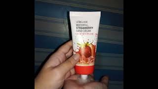 LEBELAGE WATERFUL STRAWBERRY HAND CREAM REVIEW  KOREAN PRODUCT [upl. by Rettuc]