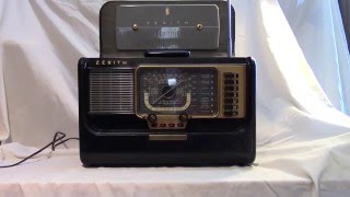 Zenith TransOceanic model H500 1951 [upl. by Sanford817]