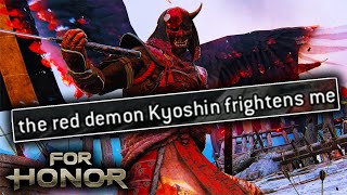 Kyoshin matches were frighteningly quick For Honor [upl. by Aitekram374]