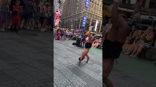 Times Square Live showpleasesubscribemychannel travel newyorkcity dance timessquare [upl. by Cecile]