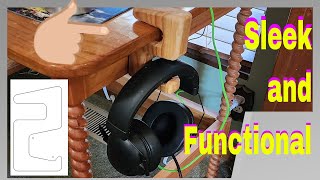 How to Make Headphone Hanger [upl. by Ettennyl]