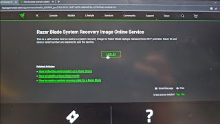 Razer Blade 15 rz090409 How to Get Drivers and Do a Factory Install [upl. by Lias]