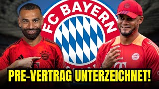 MOHAMED SALAH ÜBERRASCHT MIT PREVERTRAG BEIM FC BAYERN DER FUßBALLSUPERSTAR KOMMT 2025 [upl. by Ardnala]