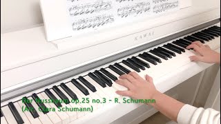 Der Nussbaum  Robert Schumann  Clara Schumann Op 25 No 3 [upl. by Priebe]