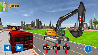 JCB Game for Android Gameplay  Village JCB excavator sim  Android gameplay Malayalam [upl. by Engdahl]