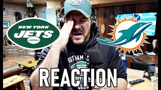 JETS vs DOLPHINS REACTION Why I HATE the JETS [upl. by Heimlich351]