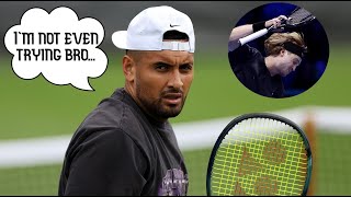 The Day Nick Kyrgios Completely DESTROYED A Top 10 Tennis Player NO MERCY [upl. by Zalucki]