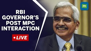 Moneycontrol LIVE Post Monetary Policy Press Conference By RBI Governor Shaktikanta Das [upl. by Akkinahs]