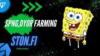 Stonfi new farming with SPNG DYOR [upl. by Ynohtnaed580]