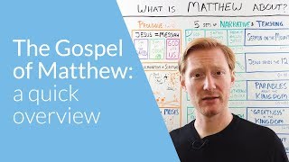 The Gospel of Matthew Overview  Whiteboard Bible Study [upl. by Lavinie903]