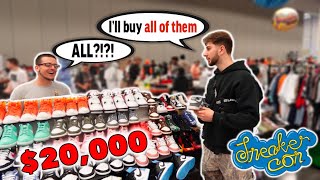 CASHING OUT 20000 AT SNEAKER CON CLEVELAND 2023 [upl. by Scotti]