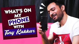 Whats On My Phone With Tony Kakkar  Coca Cola Singer  Phone Secrets Revealed [upl. by Aisatsana708]