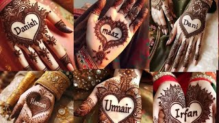 name mehndi design bridalnew easy and beautiful arabic mehndi design 2024fashiondesign mehndi 💕💕 [upl. by Annodam288]