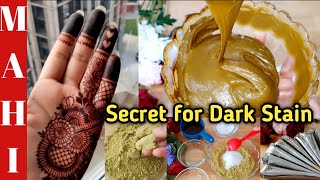 How to Make Natural Henna Paste for Dark Stain  How to Mix Natural Henna Mehndi Paste at Home [upl. by Buchheim717]