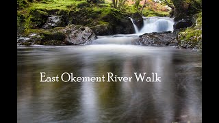 Walking along the East Okement River [upl. by Halli]