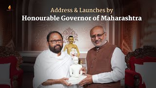 Address amp Launches by Honourable Governor of Maharashtra  07 September  Paryushan Mahaparva 2024 [upl. by Lairret]