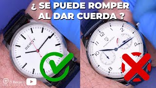 Cómo dar cuerda al reloj Lo que no sabías Mitos y verdades [upl. by Litton]