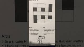 Crossword puzzle challenge crosswords [upl. by Avrom]