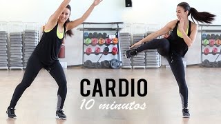 RUTINA DE CARDIO IDEAL PARA PRINCIPIANTES quot 10MINUTOSquot [upl. by Sundin]