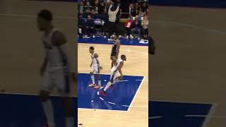 Guerschon Yabusele BRINGS DOWN THE RIM to end the first half 🏀🔥 I Sixers vs Nets Highlights [upl. by Ciredec]