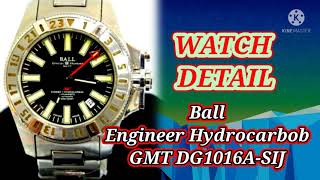 Ball Engineer Hydrocarbon GMT DG1016ASIJ detail [upl. by Nomyaw]