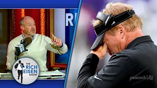 Rich Eisen Sounds Off on Jon Gruden Following His Resignation as Raiders Head Coach [upl. by Aicelaf]