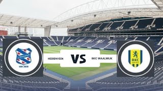 HEERENVEEN VS RKC WAALWIJK [upl. by Bernetta]