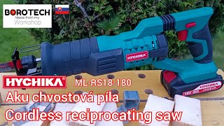 HYCHIKA aku šablová píla MLRS18180 №243 [upl. by Oijres]