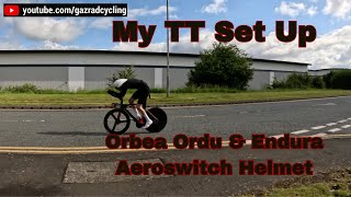 My Time Trial Set Up  Orbea Ordu TT amp Endura Aeroswitch Quick Look [upl. by Lorine]