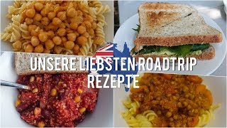 6 ROADTRIPREZEPTE fürs CAMPEN ∙ GÜNSTIG schnell amp lecker ∙ Work and Travel [upl. by Zelle]