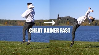 How To Cheat Gainer By Turning A 360 into A Flip [upl. by Menon]