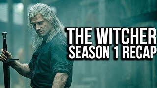 THE WITCHER Season 1 Recap  Netflix Series Explained  Must Watch Before Season 2 [upl. by Azerila]