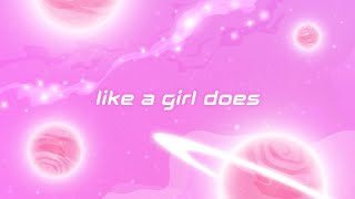 Peach PRC  Like A Girl Does Official Lyric Video [upl. by Ronna]